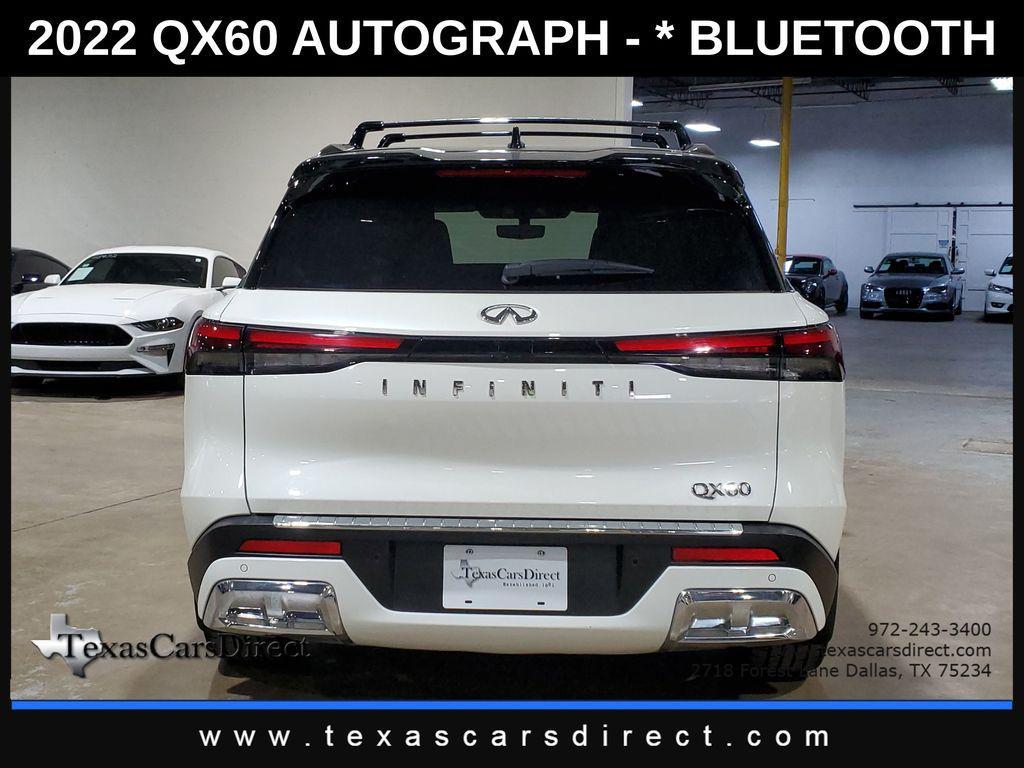 used 2022 INFINITI QX60 car, priced at $37,498
