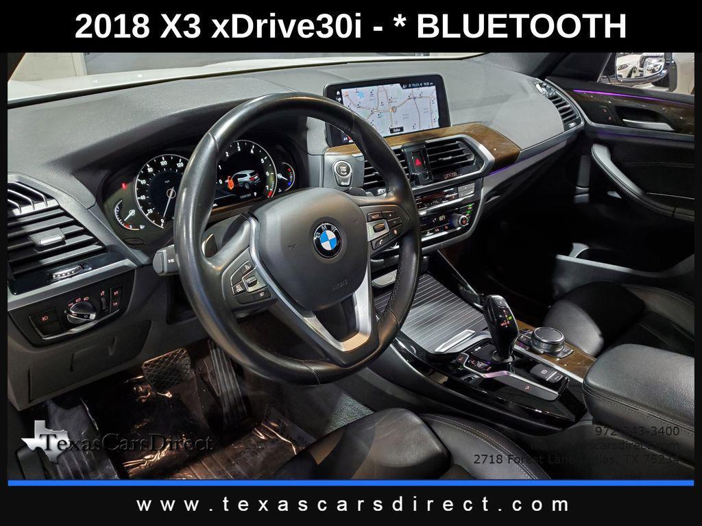 used 2018 BMW X3 car, priced at $15,400