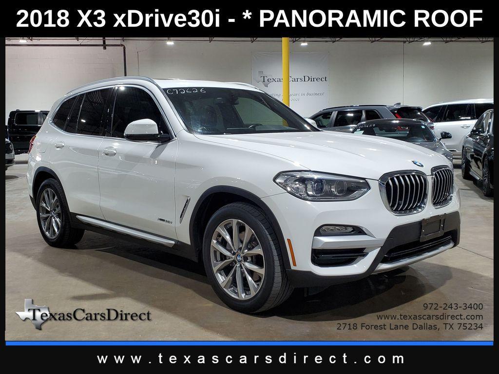 used 2018 BMW X3 car, priced at $15,400