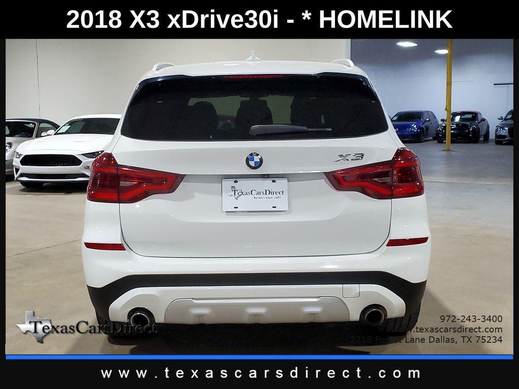 used 2018 BMW X3 car, priced at $15,400