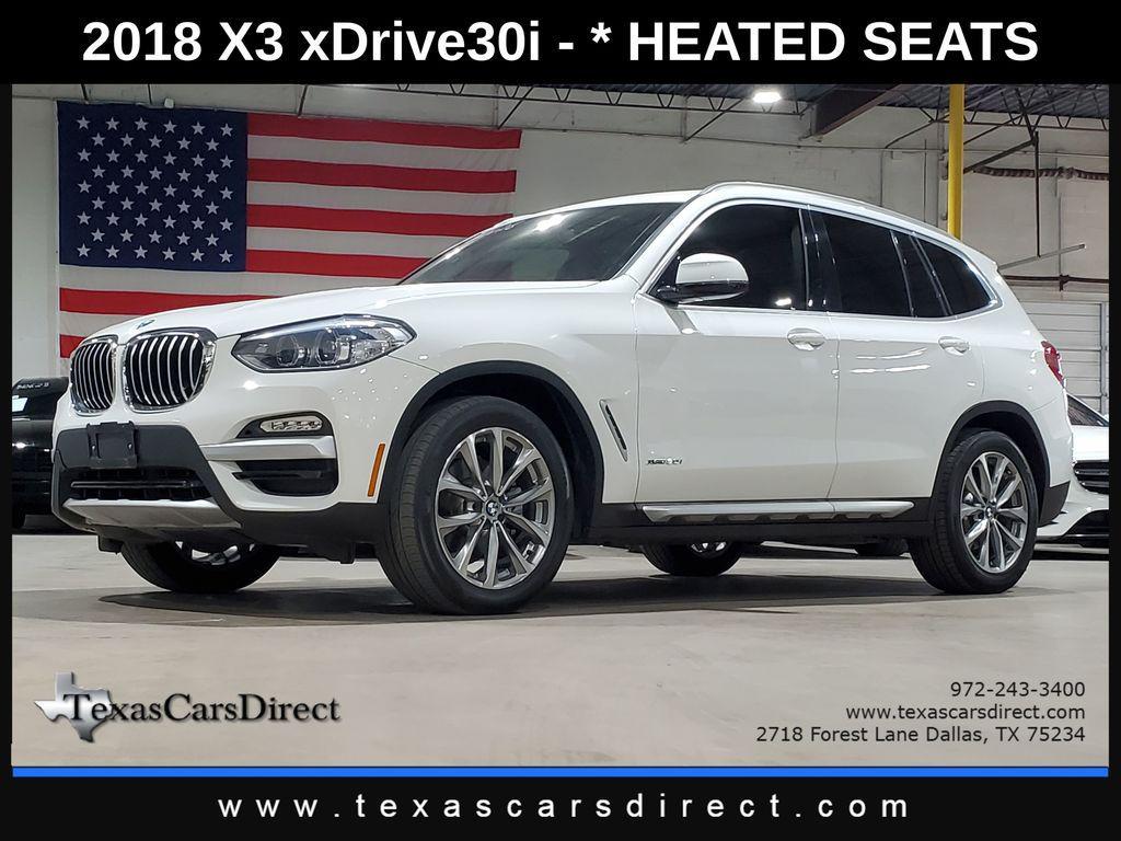 used 2018 BMW X3 car, priced at $15,400