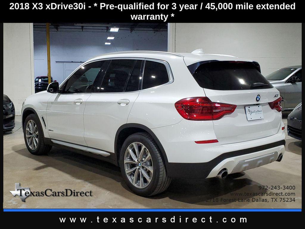 used 2018 BMW X3 car, priced at $15,400