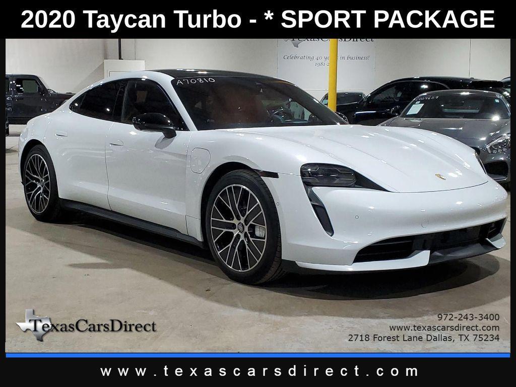 used 2020 Porsche Taycan car, priced at $62,988