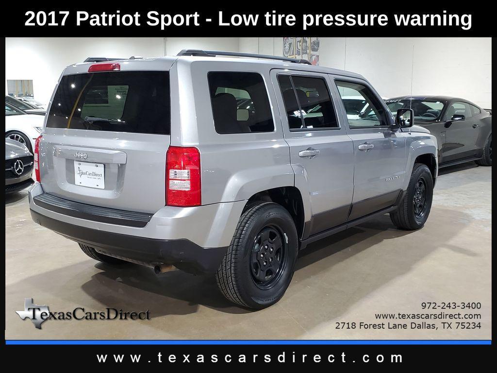 used 2017 Jeep Patriot car, priced at $7,995