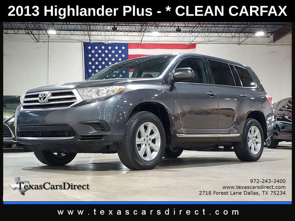 used 2013 Toyota Highlander car, priced at $11,989