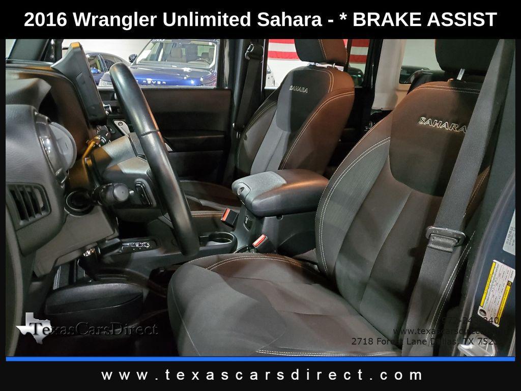 used 2016 Jeep Wrangler Unlimited car, priced at $22,495