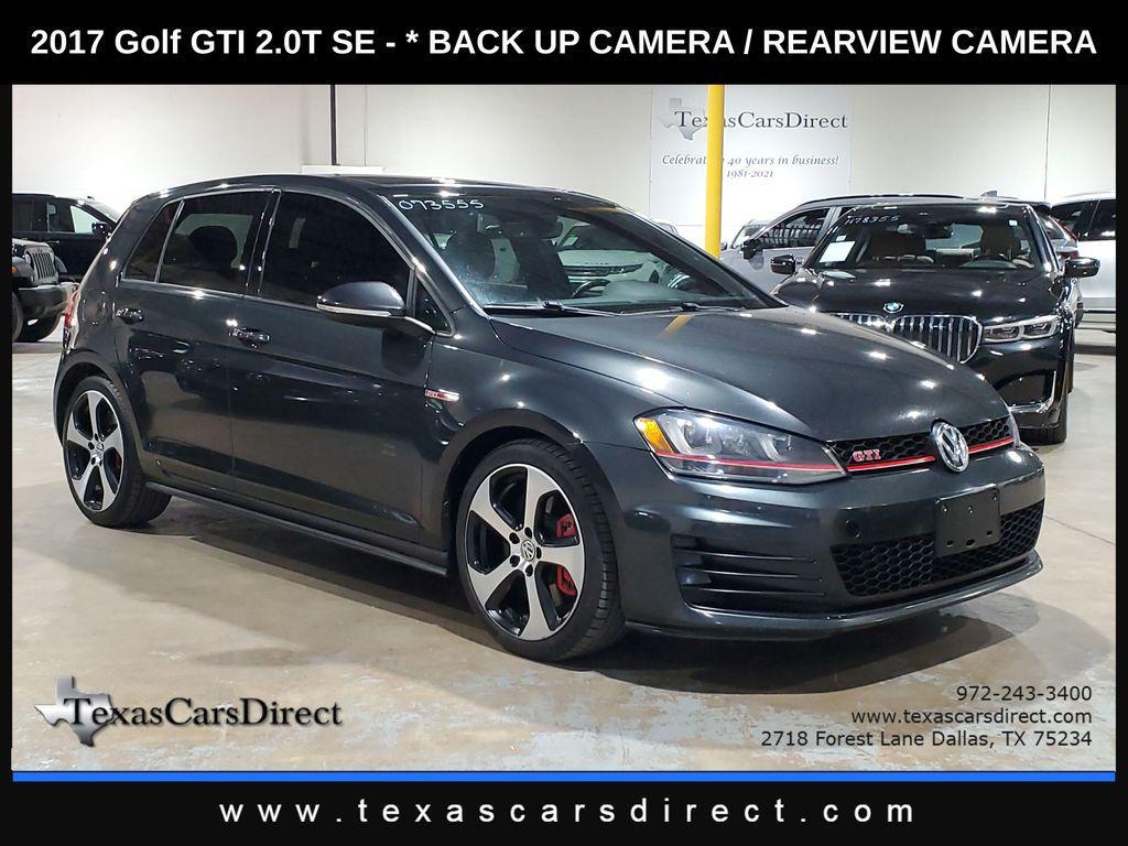 used 2017 Volkswagen Golf GTI car, priced at $13,990