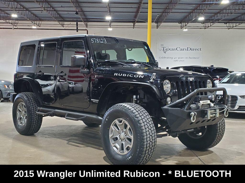 used 2015 Jeep Wrangler Unlimited car, priced at $21,988