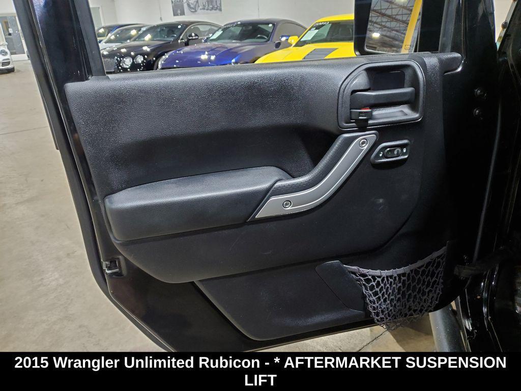 used 2015 Jeep Wrangler Unlimited car, priced at $21,988