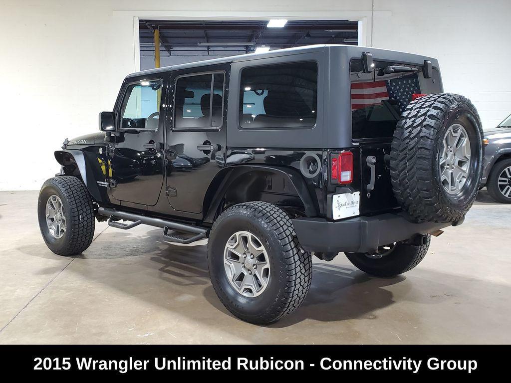 used 2015 Jeep Wrangler Unlimited car, priced at $21,988
