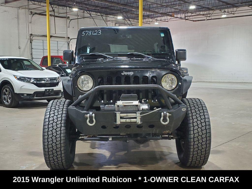 used 2015 Jeep Wrangler Unlimited car, priced at $21,988