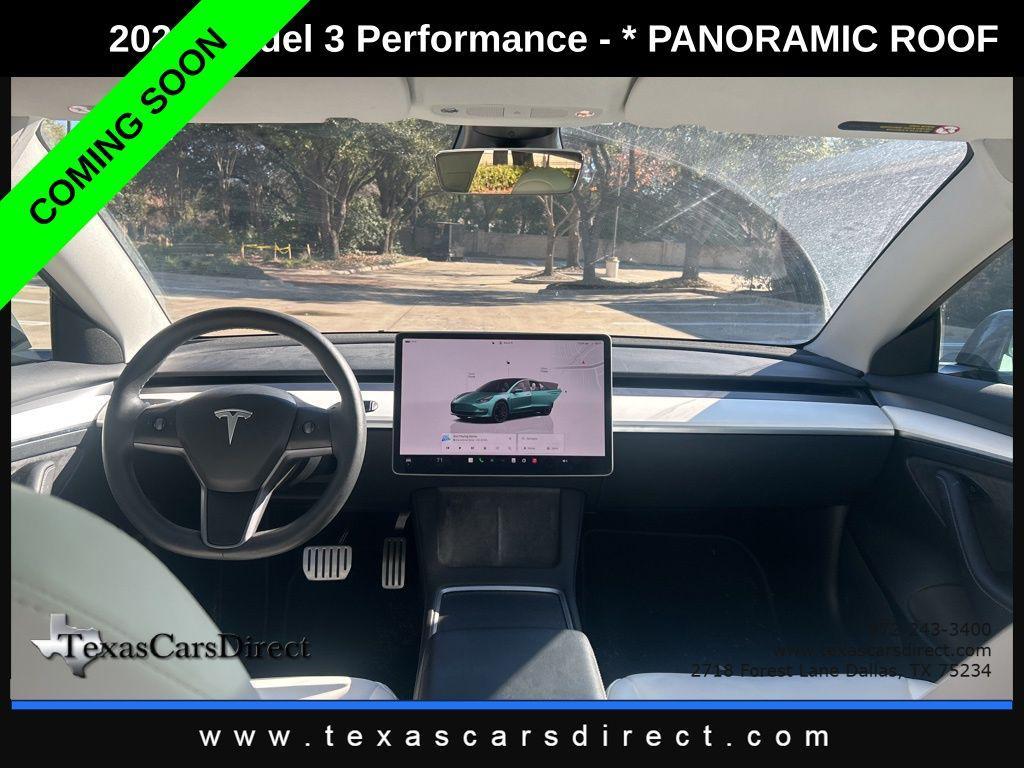 used 2023 Tesla Model 3 car, priced at $32,989