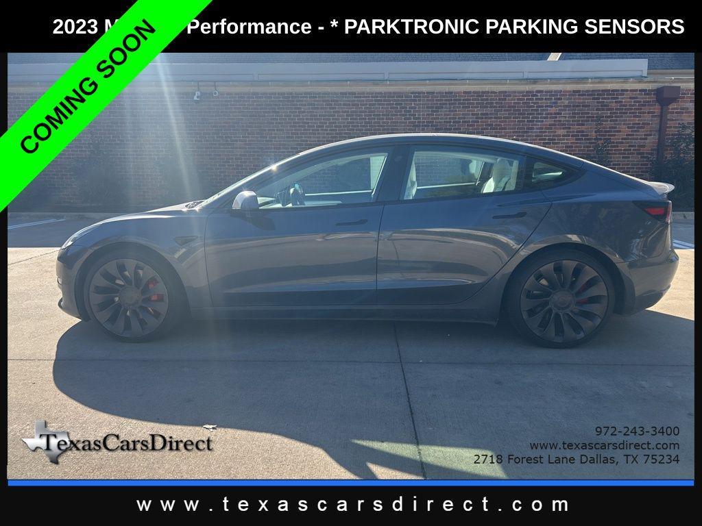 used 2023 Tesla Model 3 car, priced at $32,989