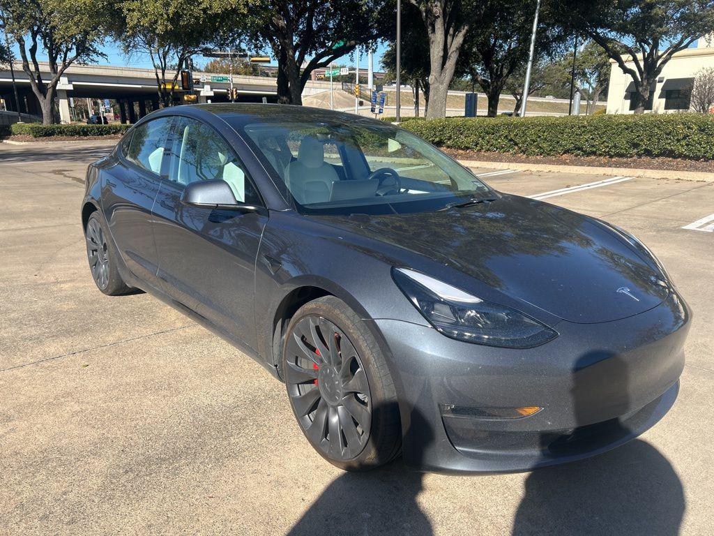 used 2023 Tesla Model 3 car, priced at $32,989