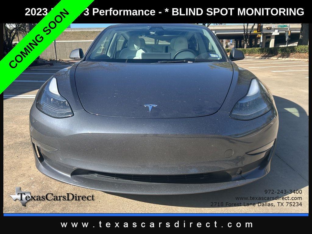 used 2023 Tesla Model 3 car, priced at $32,989