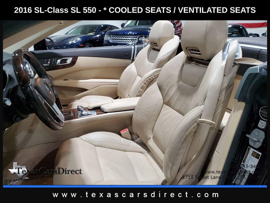 used 2016 Mercedes-Benz SL 550 car, priced at $29,998