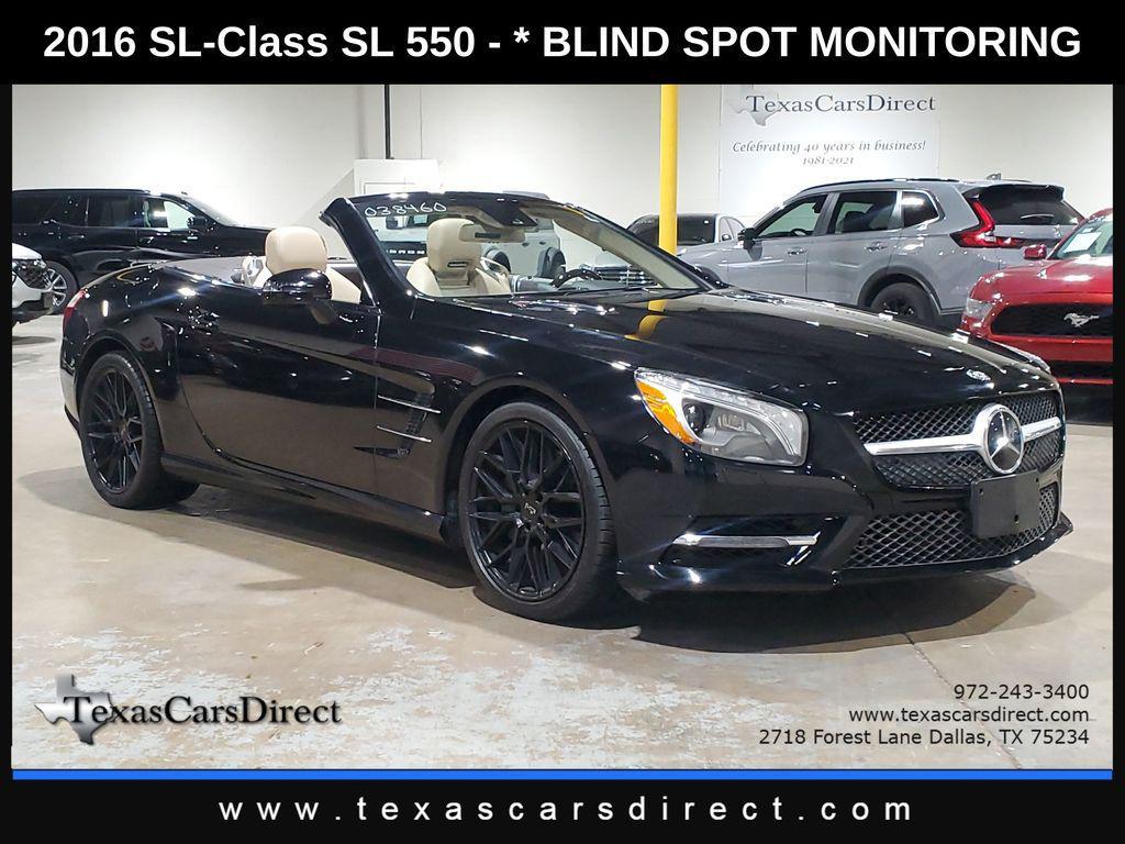 used 2016 Mercedes-Benz SL 550 car, priced at $29,998