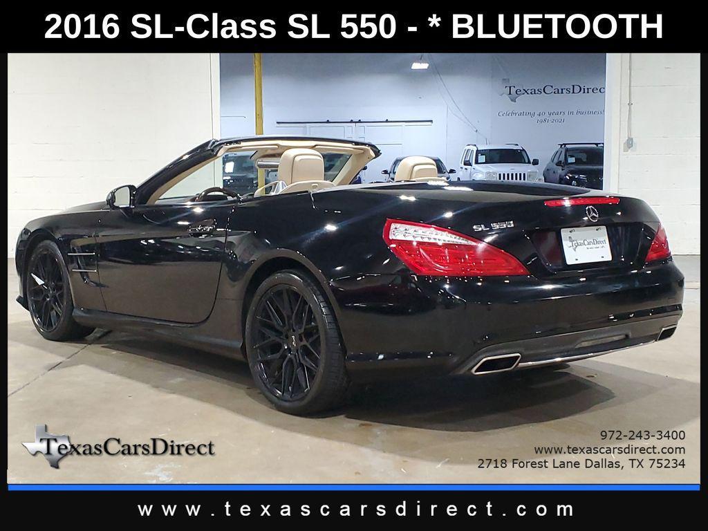 used 2016 Mercedes-Benz SL 550 car, priced at $29,998