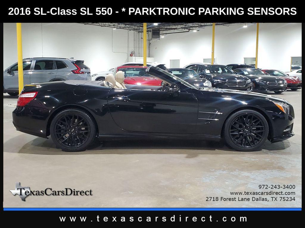 used 2016 Mercedes-Benz SL 550 car, priced at $29,998
