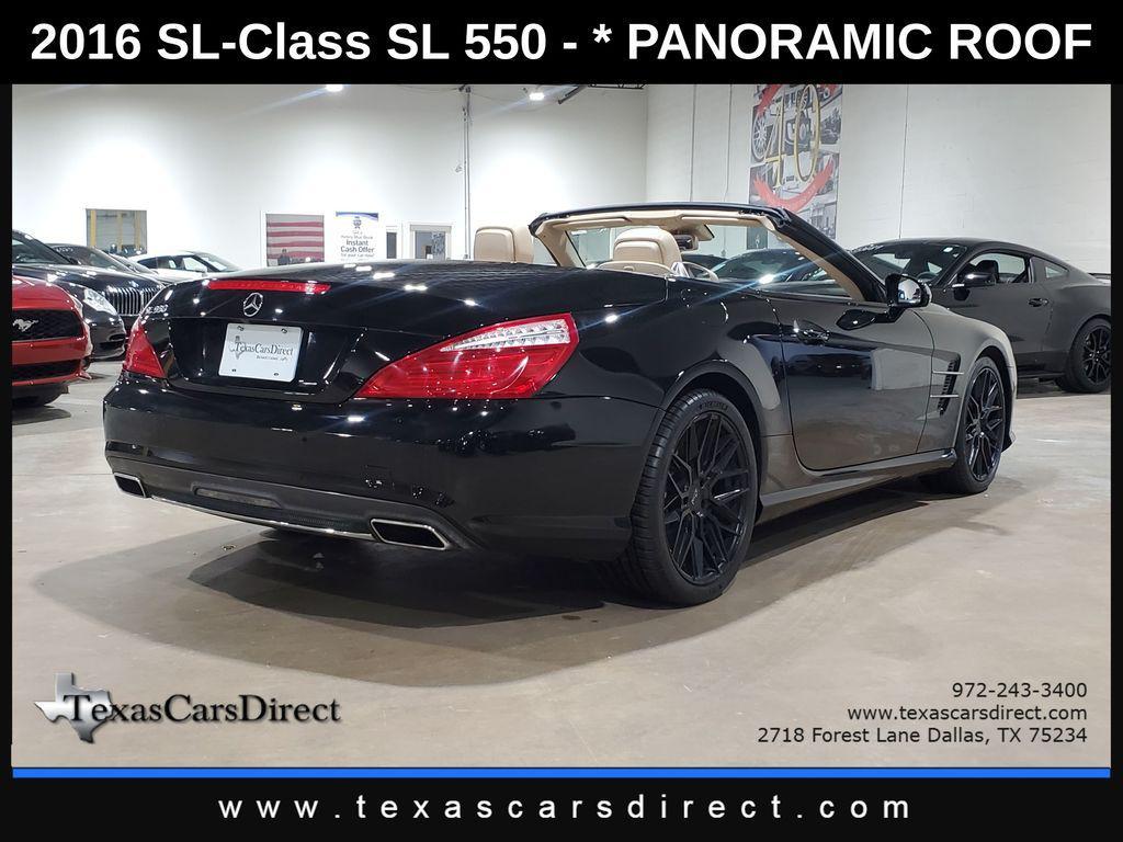 used 2016 Mercedes-Benz SL 550 car, priced at $29,998