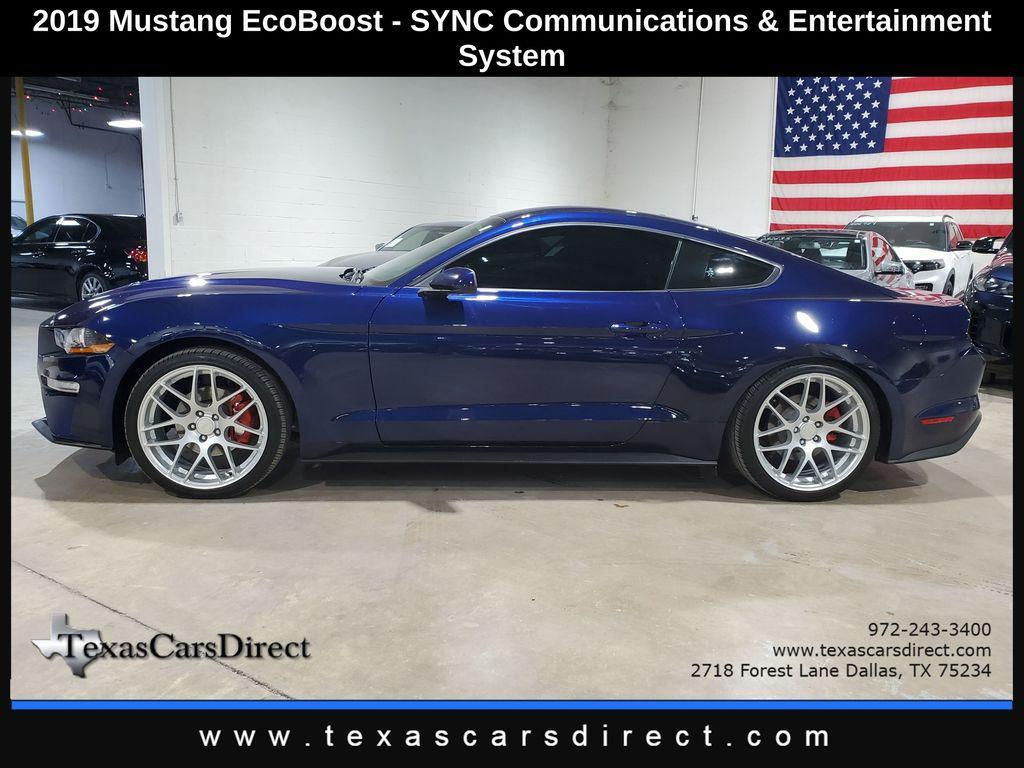 used 2019 Ford Mustang car, priced at $19,478
