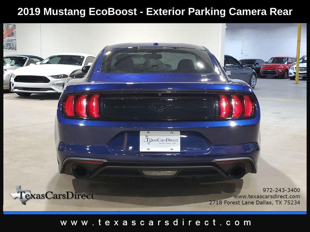 used 2019 Ford Mustang car, priced at $19,478