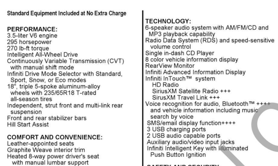 used 2017 INFINITI QX60 car, priced at $13,499