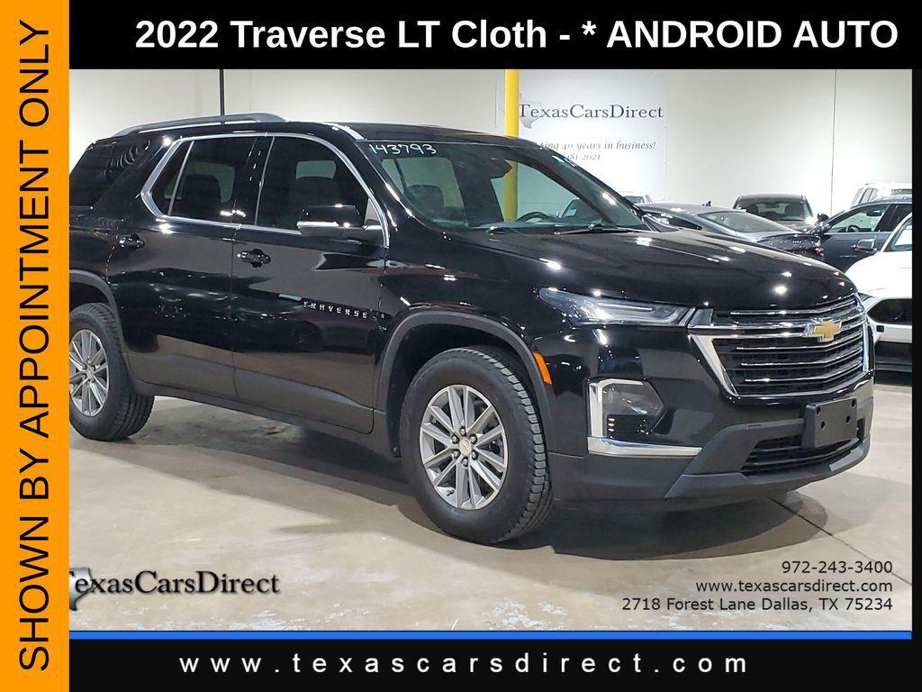 used 2022 Chevrolet Traverse car, priced at $26,579