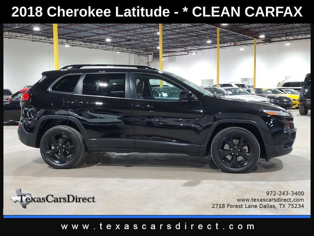 used 2018 Jeep Cherokee car, priced at $7,980