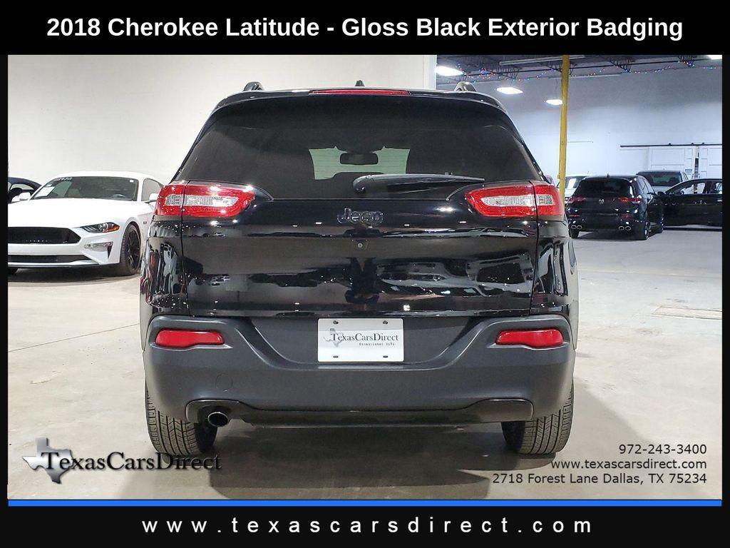 used 2018 Jeep Cherokee car, priced at $7,980