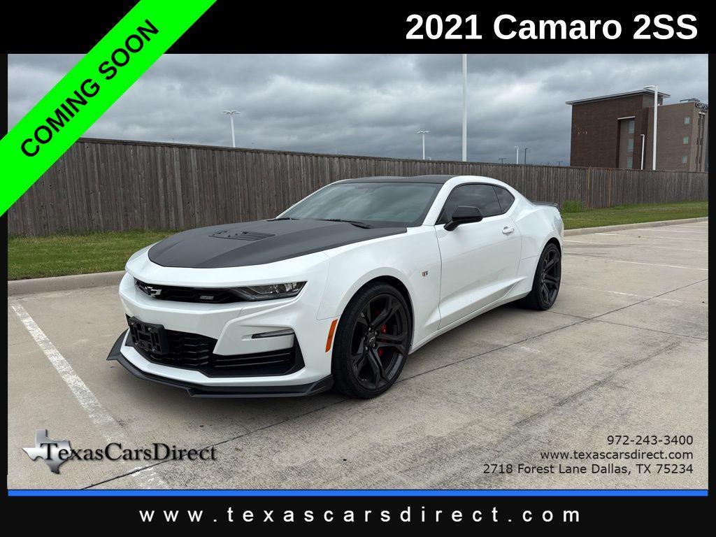used 2021 Chevrolet Camaro car, priced at $46,998