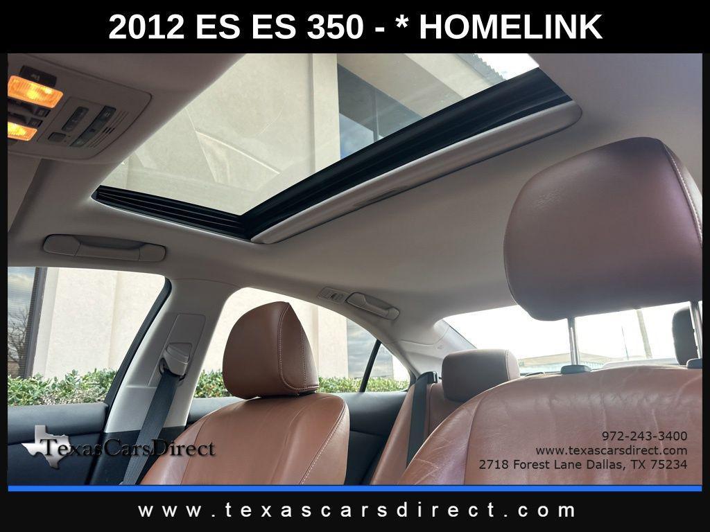 used 2012 Lexus ES 350 car, priced at $12,998