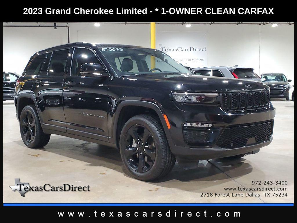 used 2023 Jeep Grand Cherokee car, priced at $26,565