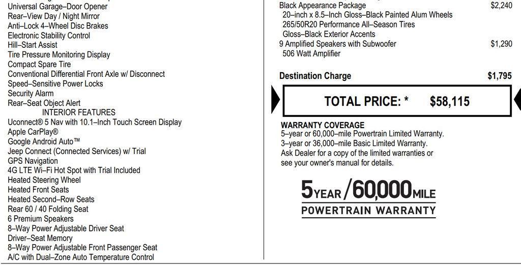 used 2023 Jeep Grand Cherokee car, priced at $26,565