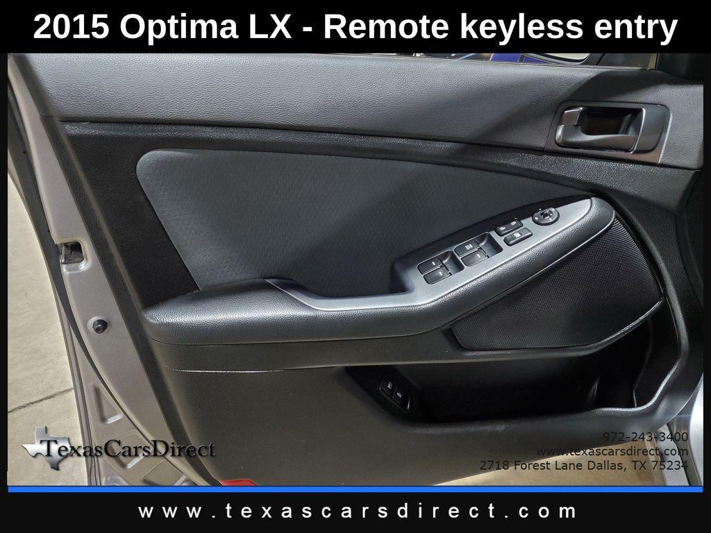 used 2015 Kia Optima car, priced at $10,607