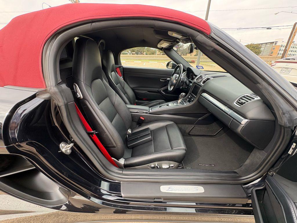 used 2015 Porsche Boxster car, priced at $39,998