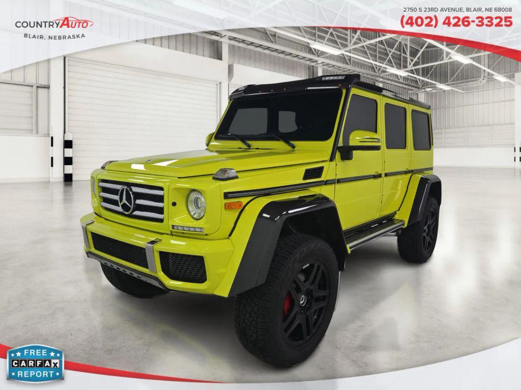 used 2017 Mercedes-Benz G 550 4x4 Squared car, priced at $136,000