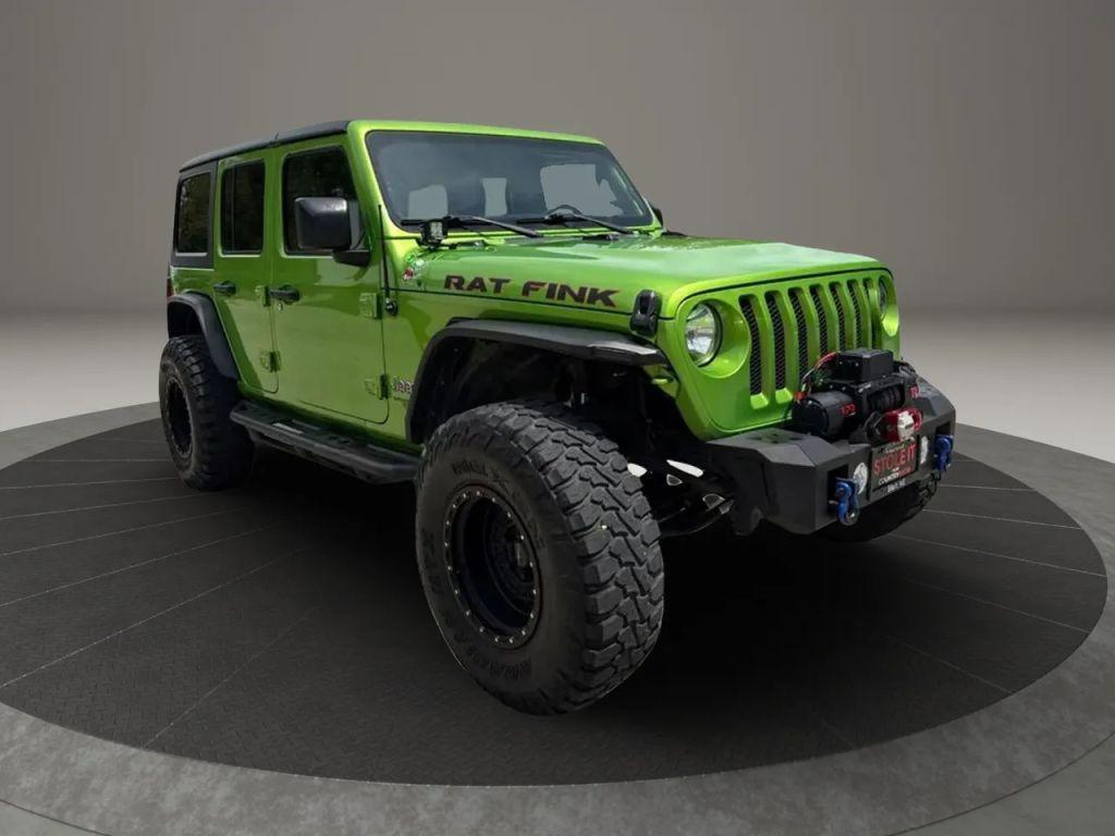 used 2018 Jeep Wrangler Unlimited car, priced at $32,998