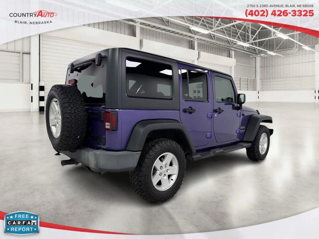 used 2017 Jeep Wrangler Unlimited car, priced at $19,999
