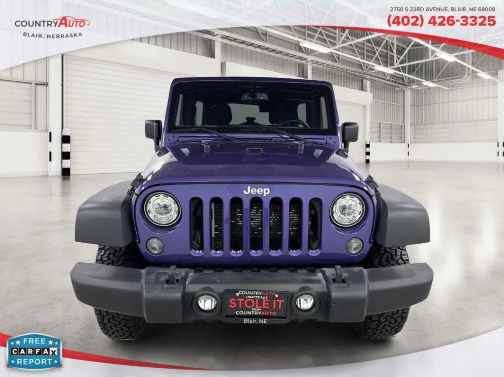 used 2017 Jeep Wrangler Unlimited car, priced at $19,999