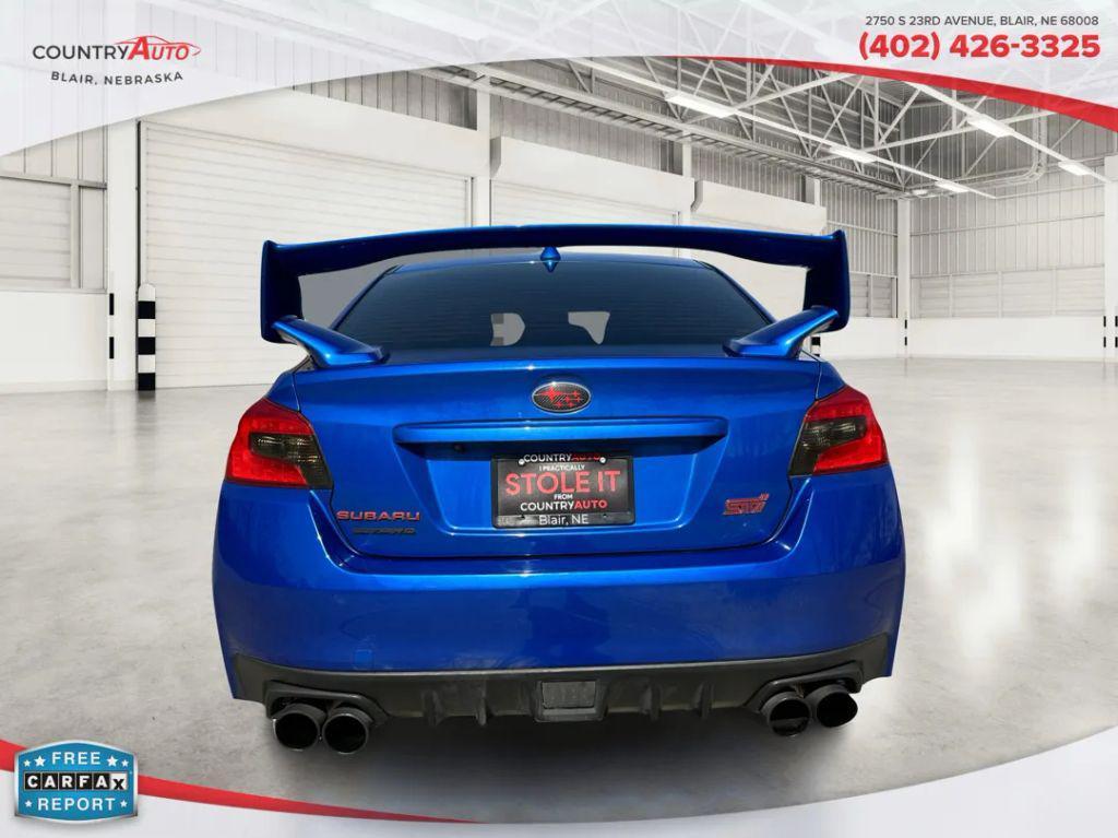 used 2016 Subaru WRX STI car, priced at $21,999