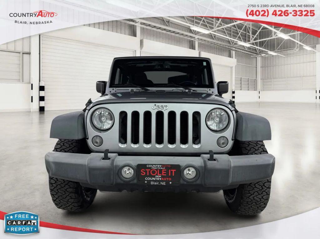 used 2015 Jeep Wrangler car, priced at $19,999