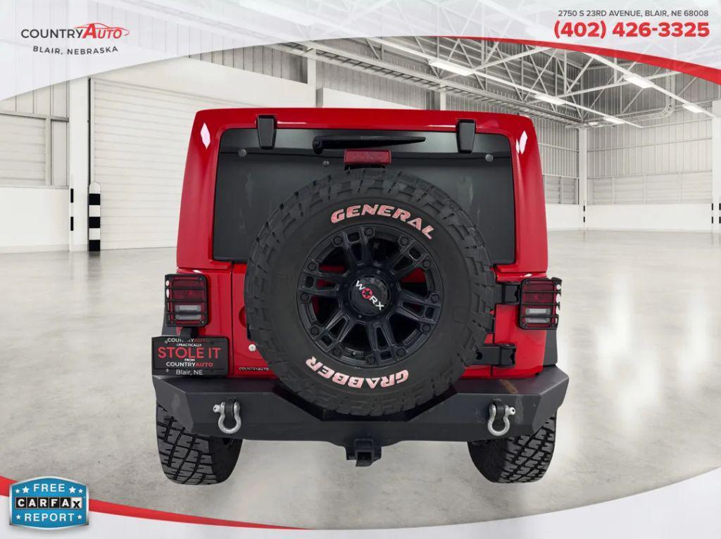 used 2016 Jeep Wrangler Unlimited car, priced at $27,232