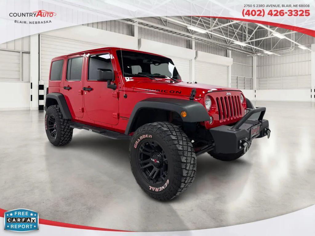used 2016 Jeep Wrangler Unlimited car, priced at $27,232