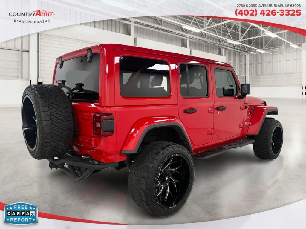 used 2018 Jeep Wrangler Unlimited car, priced at $24,999