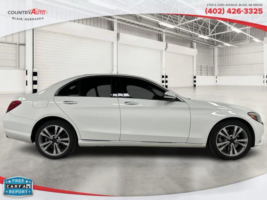 used 2018 Mercedes-Benz C-Class car, priced at $19,999