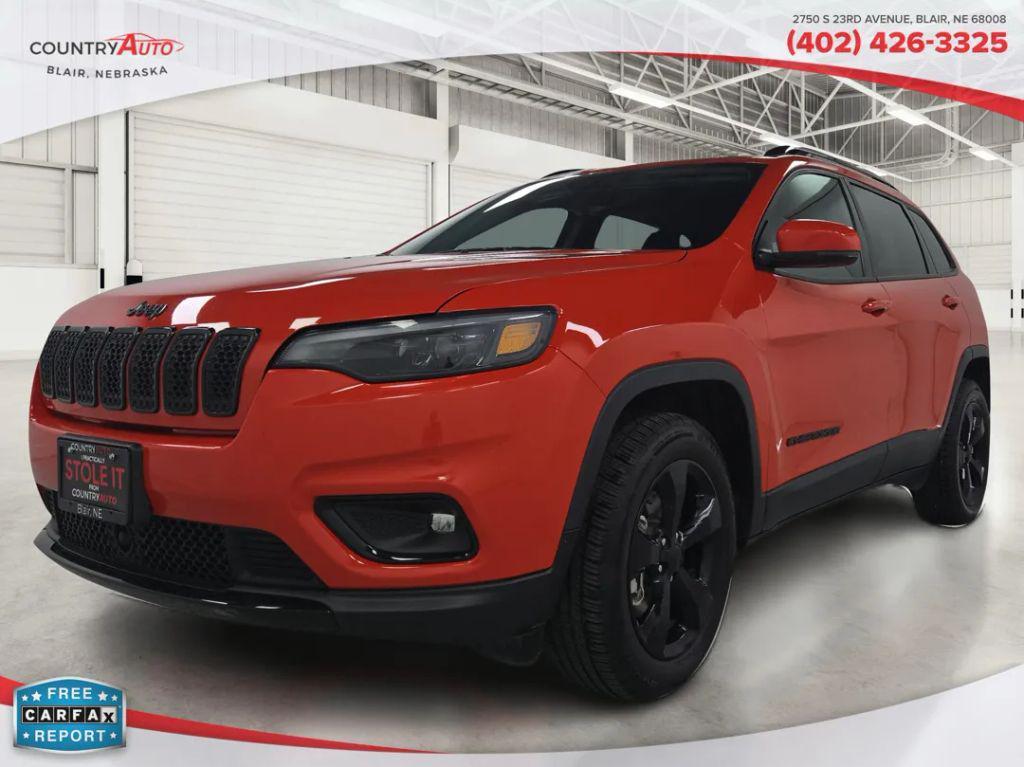 used 2021 Jeep Cherokee car, priced at $17,888