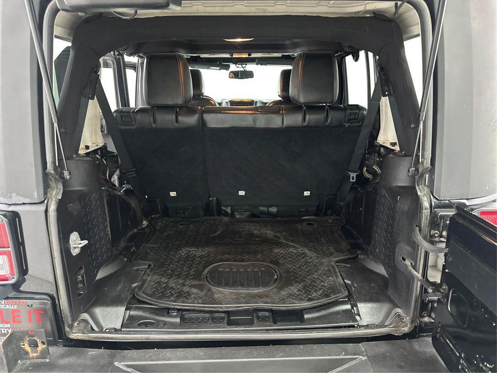 used 2015 Jeep Wrangler Unlimited car, priced at $18,796