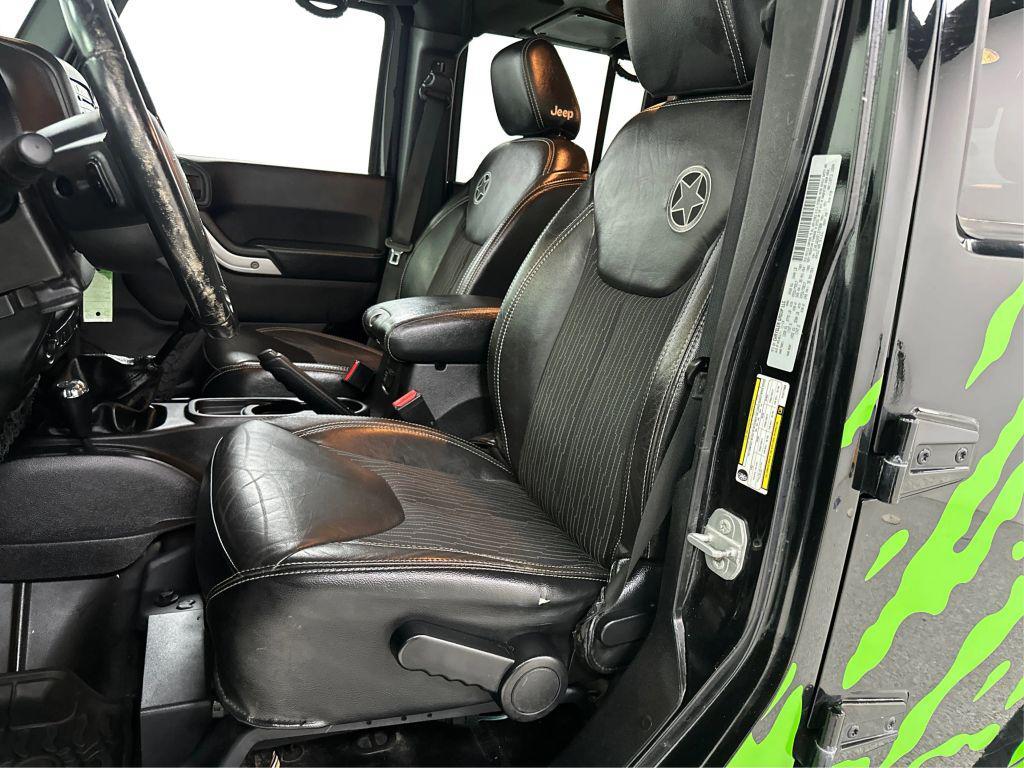 used 2015 Jeep Wrangler Unlimited car, priced at $18,796