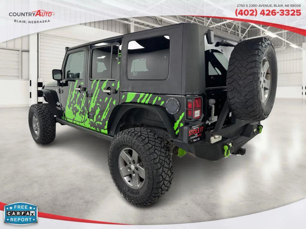used 2015 Jeep Wrangler Unlimited car, priced at $18,796